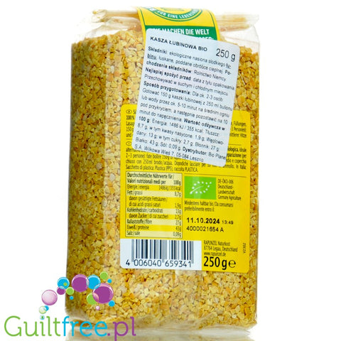 Rapunzel Lupini macinati - ekologiczna Kasza Łubinowa 43g białka & 27g błonnika