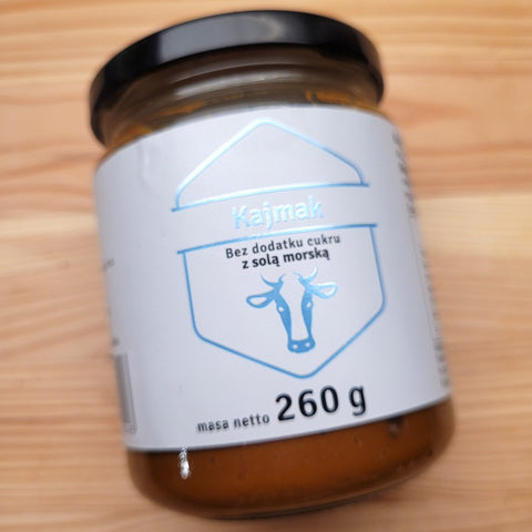Polder Kajmak Polska Sól Morska - masa kajmakowa bez dodatku cukru z erytrolem, smak solony karmel