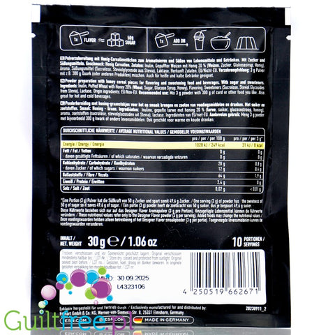 ESN Designer Flavor Powder Honey Cereal 30g - aromat w proszku do ciast i deserów o smaku Miodowych Kółeczek, saszetka