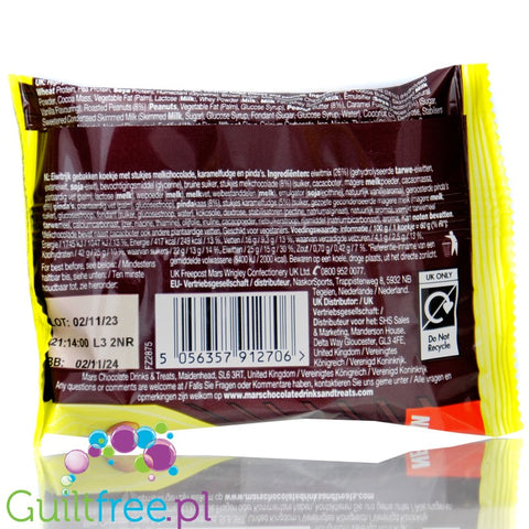Snickers Hi-Protein Cookie Chocolate & Peanut - ciastko proteinowe 15g białka z kawałkami czekolady i orzechami