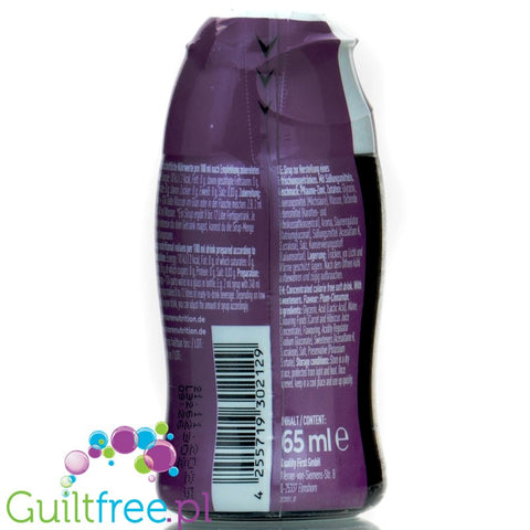 More Nutrition Zerup Plum Cinnamon na 8L - skoncentrowany syrop do wody bez cukru i kalorii, Śliwka z Cynamonem
