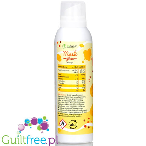 Krukam Ghee Spray, no propellants