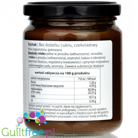Polder Dulce de Leche Chocolate spread without added sugar with erythritol