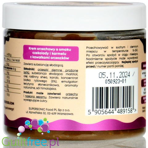 SuperSonic Peanut Butter Chocolate & Caramel 160g