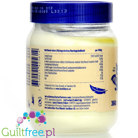 HealthyCo Proteinella White - krem Biała Czekolada, bez cukru i oleju palmowego