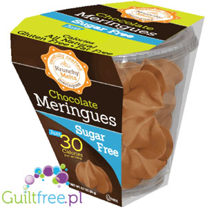 Krunchy Melts Chocolate Meringues Sugar Free Fat Free Gluten Free 