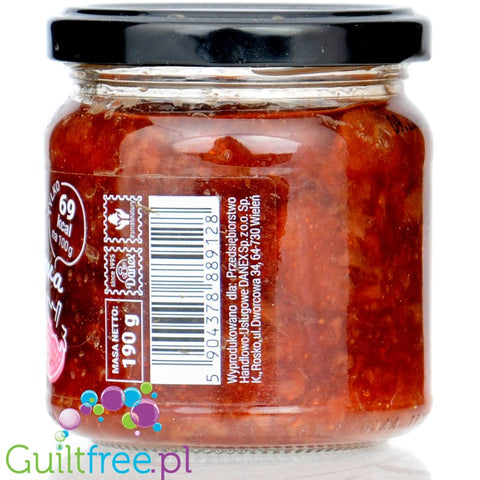Devaldano sugar free strawberry preserves without added sugar and with no sweeteners