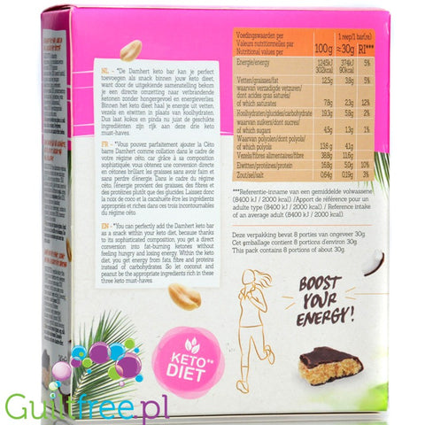 Damhert Regime Keto Bar Peanut Coco