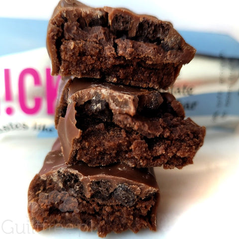N!ck's Nicks Triple Chocolate Protein Bar 209kcal - milk chocolate protein bar with chocolate cream
