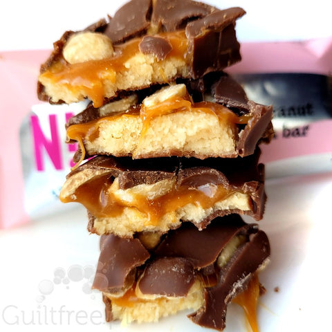 N!ck's Nicks Salty Peanut Protein Bar 203 kcal - baton proteinowy w czekoladzie mlecznej z Orzeszkami Ziemnymi