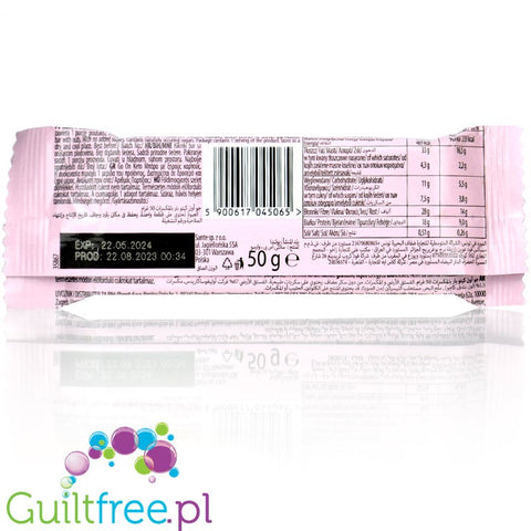 Sante Go On Keto Bar Peanuts & Nuts  - niskowęglowodanowy baton bez cukru 230kcal, Mix 4 orzechów