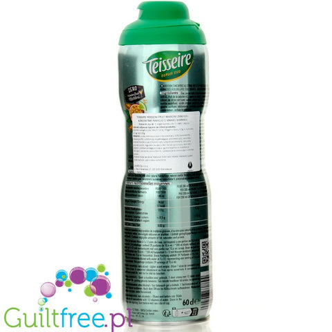 Teisseire 0% Passion Fruit Martini - syrop do rozcieńczania bez cukru