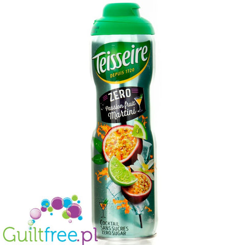 Teisseire 0% Passion Fruit Martini - syrop do rozcieńczania bez cukru