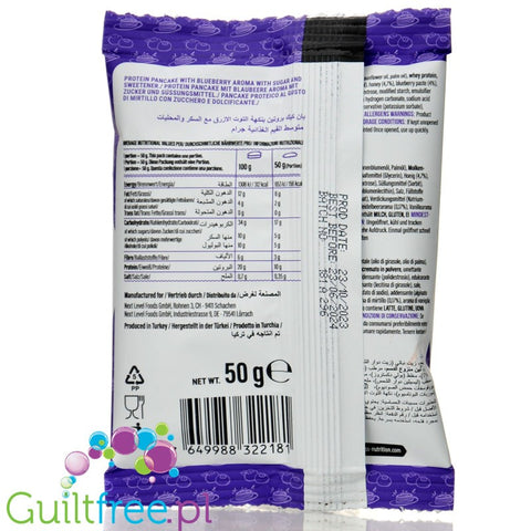 Go Fitness Protein Blueberry 50g