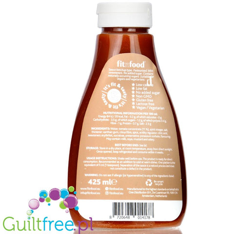 FitnFood Ketchup - 425ml