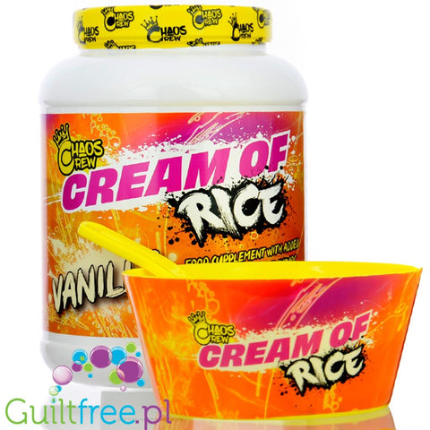Chaos CRew Cream of Rice Vanilla 1,8kg