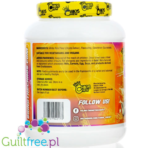 Chaos CRew Cream of Rice Vanilla 1,8kg