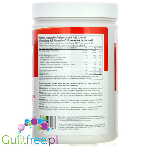 Per4m Whey Advanced Protein Strawberry Creme 900g - gęsta odżywka białkowa WPC, WPI & MPC, Krem Truskawkowy