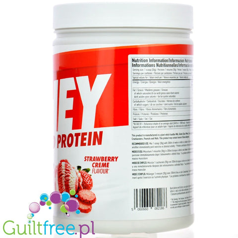 Per4m Whey Advanced Protein Strawberry Creme 900g - gęsta odżywka białkowa WPC, WPI & MPC, Krem Truskawkowy