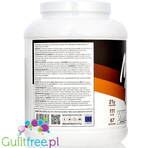 Naughty Boy Whey Acvanced Protein Chocolate Brownie 2010g