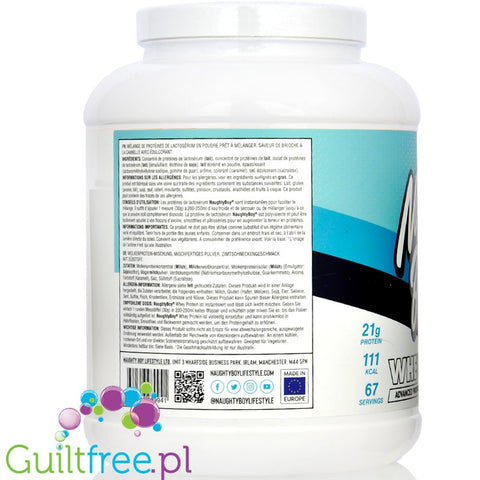 Naughty Boy Whey Acvanced Protein Cinnamon Bun 2010g