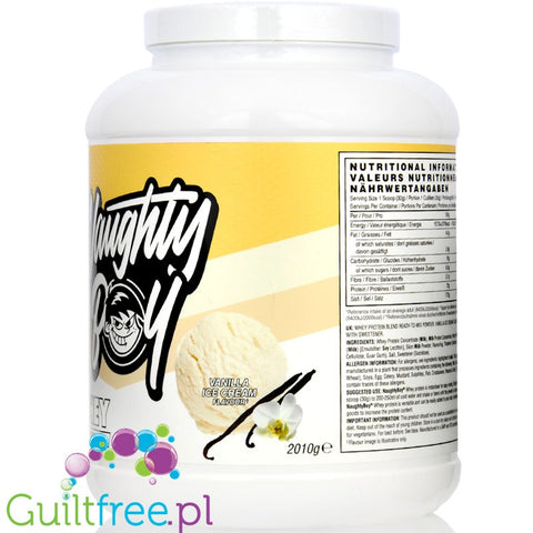 Naughty Boy Whey Acvanced Protein Vanilla Ice Cream 2010g