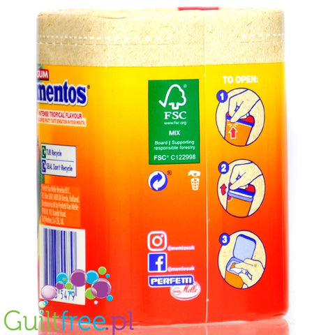 Mentos Pure Fresh Tropical 50 pcs