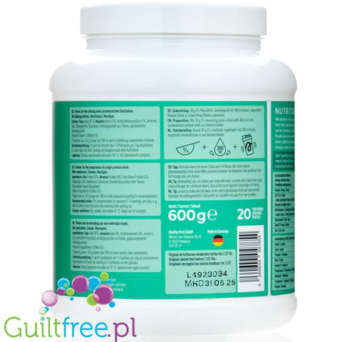 More Nutrition Total Vegan Protein Morezipan Cake 0,6kg