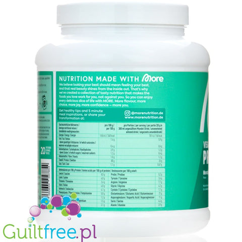More Nutrition Total Vegan Protein Morezipan Cake 0,6kg