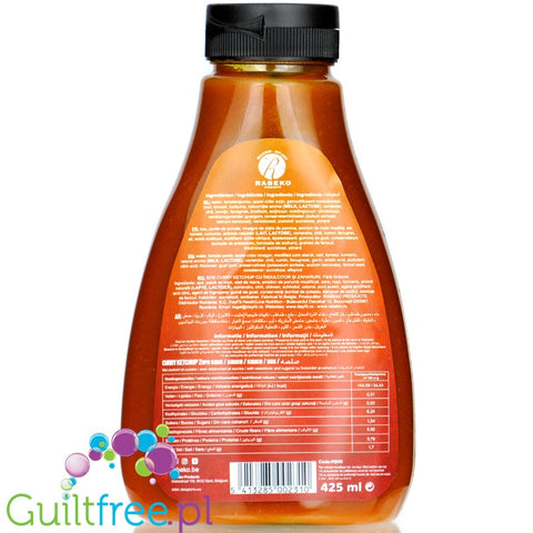 Rabeko Curry Ketchup Zero 0% fat