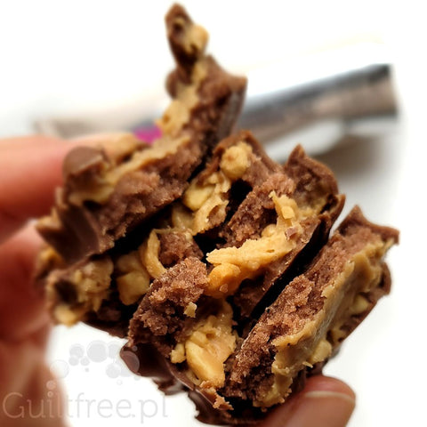 N!ck's Nicks Peanut Butter Protein Bar 214 kcal - baton białkowy bez dodatku cukru ze stewią i erytrolem