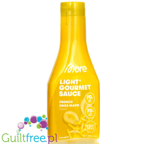 More Nutrition Light Gourmet Sauce, French Fries - majonezowy sos & dip do frytek  80% mniej kcal