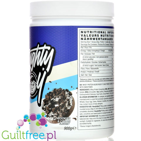 Naughty Boy Whey Advanced Protein Cookies & Cream 900g