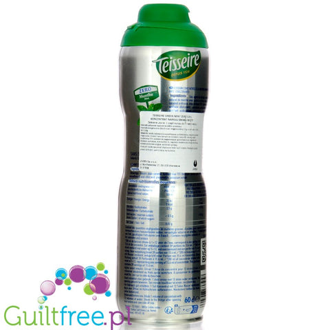 Teisseire Menthe Verte 0% Sugar Syrup
