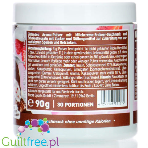 Rocka Nutrition Smacktastic Chocolate Strawberry Yogurt 90g