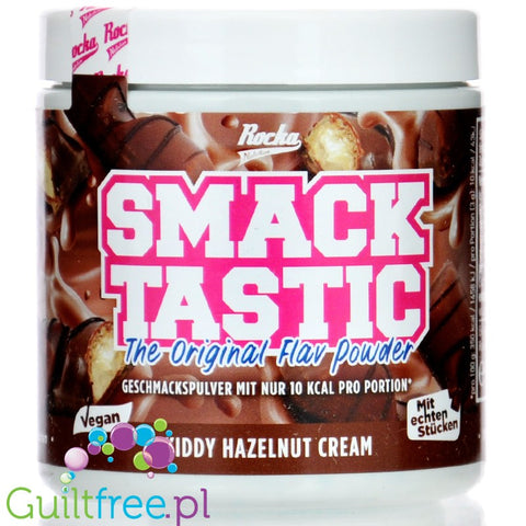 Rocka Nutrition Smacktastic Kiddy Hazelnut Cream 90g - słodzący aromat mlecznych jajeczek z kremem laskowym
