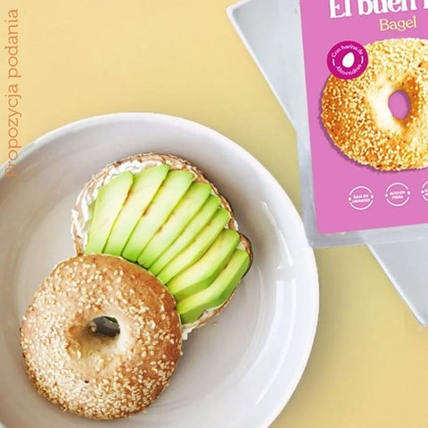 El buen Pan Bagel  with Sesame (gluten free)