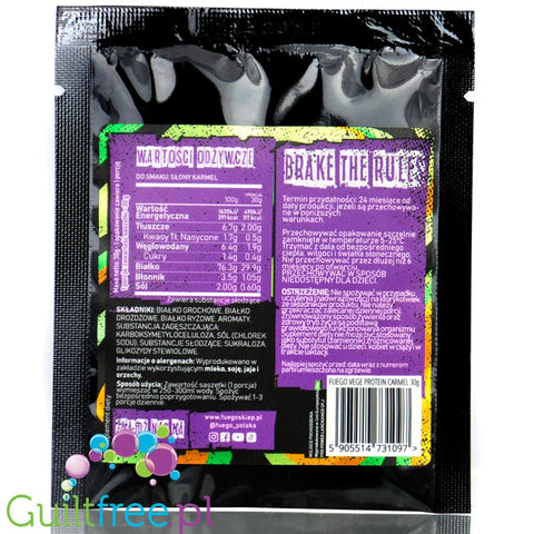 Fuego Vege Protein Salted Caramel