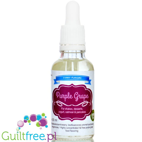 Funky Flavors Basic Purple Grape 30ml - aromat ciemnych winogron bez cukru i słodzików
