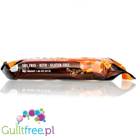 Choc Zero Rhea Candy Bar Caramel,Peanuts & Nougat