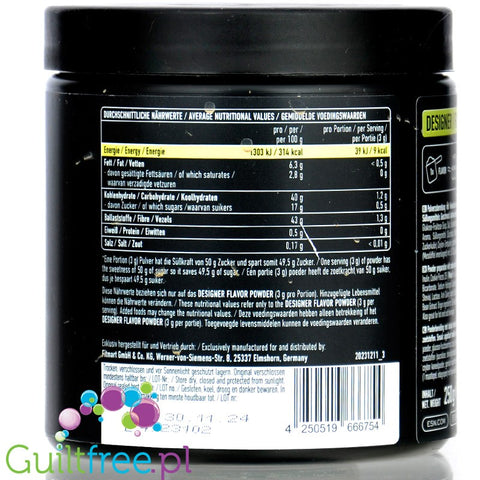 ESN Designer Flavor Powder Apple Pie Vanilla 250g - aromat w proszku do ciast i deserów o smaku Szarlotki & Lodami Waniliowymi