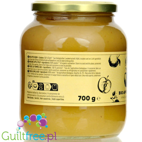 KoRo Bio Apfelmark 700g - organiczny mus jabłkowy 100% bez dodatku cukru