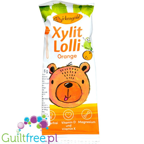 Birkengold Xylit Lolli Orange