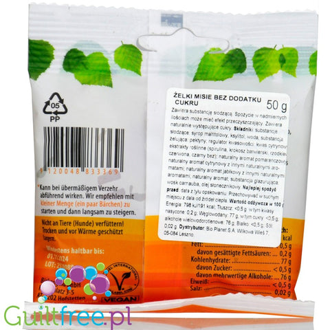 Birkengold Gummibarchen - vegan jelly gummy beras, sugar & gelatin free