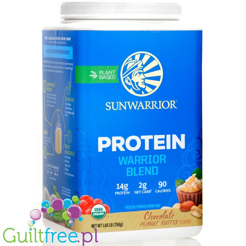 Sunwarrior Protein Warrior Blend Chocolate Peanut Butter 0,75kg