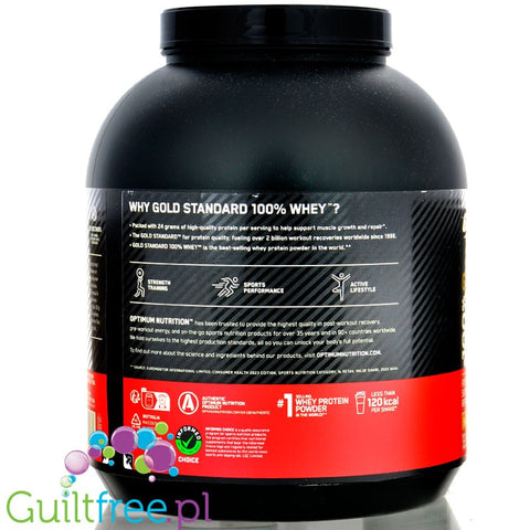 Optimum Nutrition, Whey Gold Standard Salted Caramel 2,28KG - odżywka białkowa, limitowany smak Solony Karmel