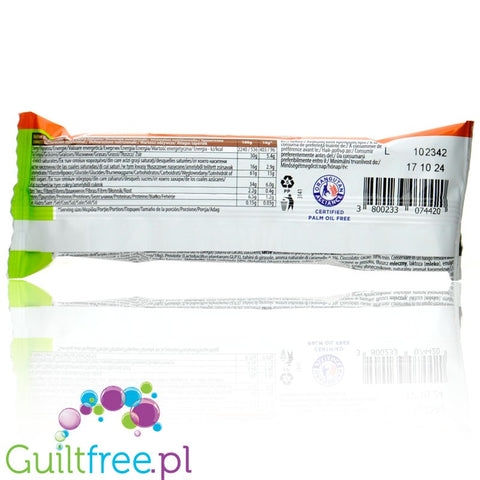 RiceUP Brown Rice Bar Caramel Chocolate 96kcal