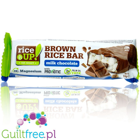 RiceUP Brown Rice Bar Milk Chocolate 96kcal