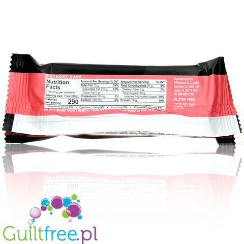 SelectGo Protein Bar Birthday Cake 60g