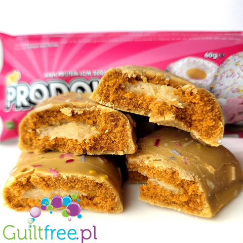CNP ProDough Glazed One - mięciutki baton proteinowy o smaku pączka z lukrem